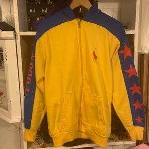 Vintage Polo Zip-Up Sweatshirt